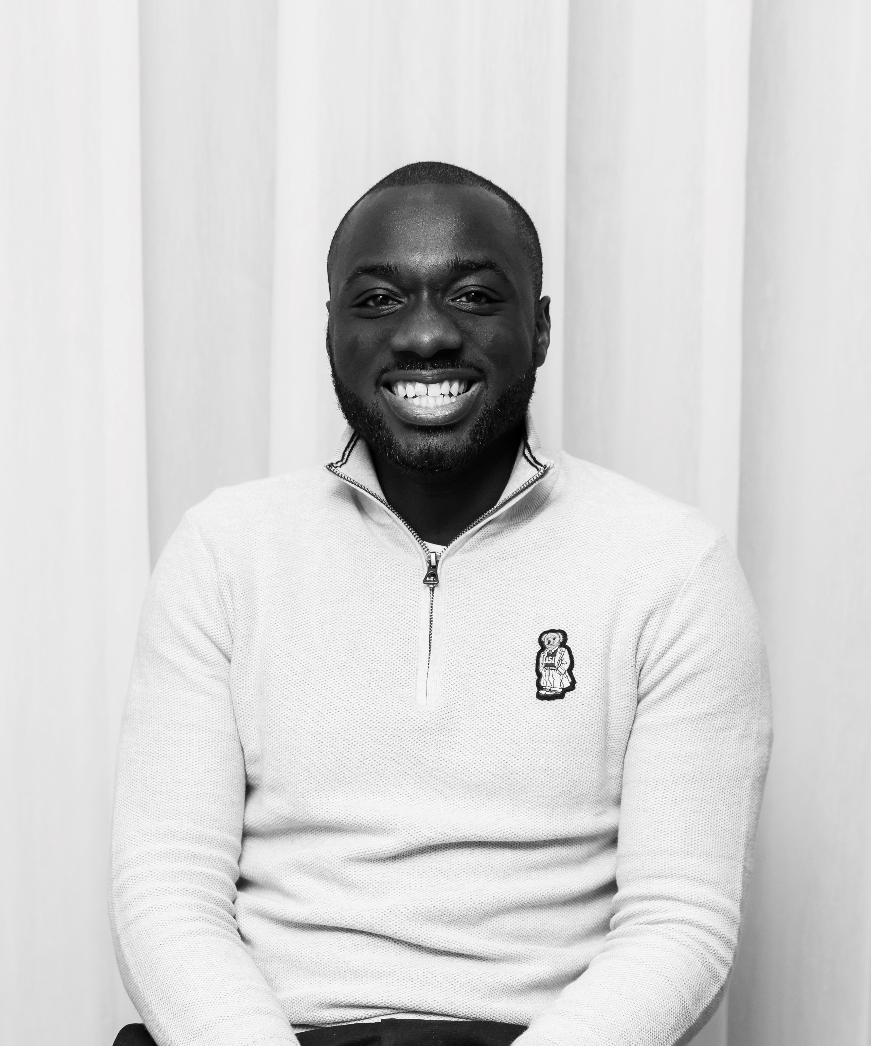 A photograph of David Afikuyomi who received an Opportunity Scholarship
